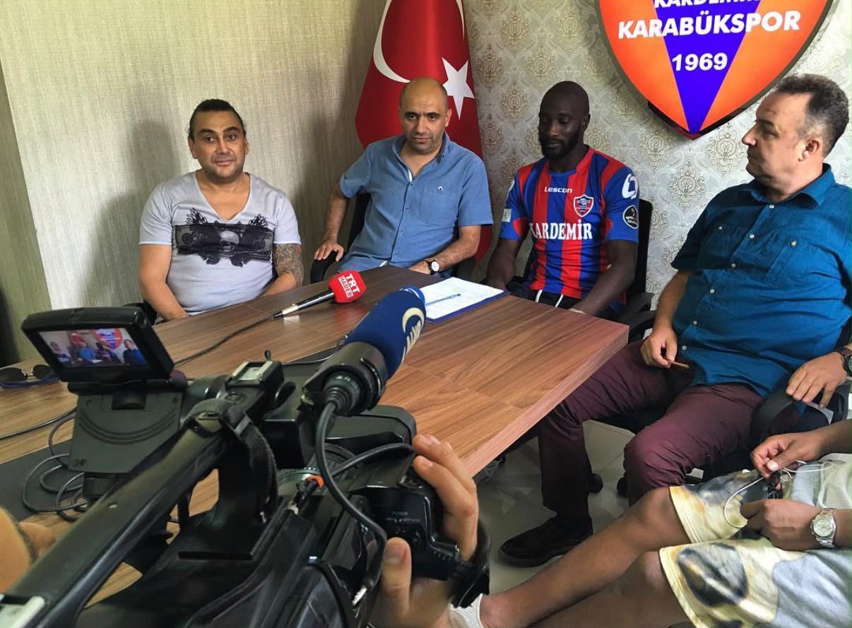 Karabükspor press stage — TRT coverage, archive
